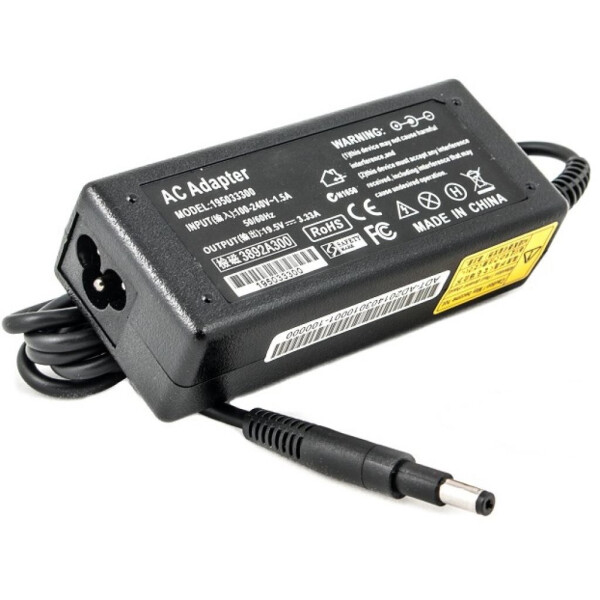 

Блок питания к ноутбуку PowerPlant HP 220V, 65W, 19.5V, 4.74A (4.8*1.7mm) (HP65G4817)