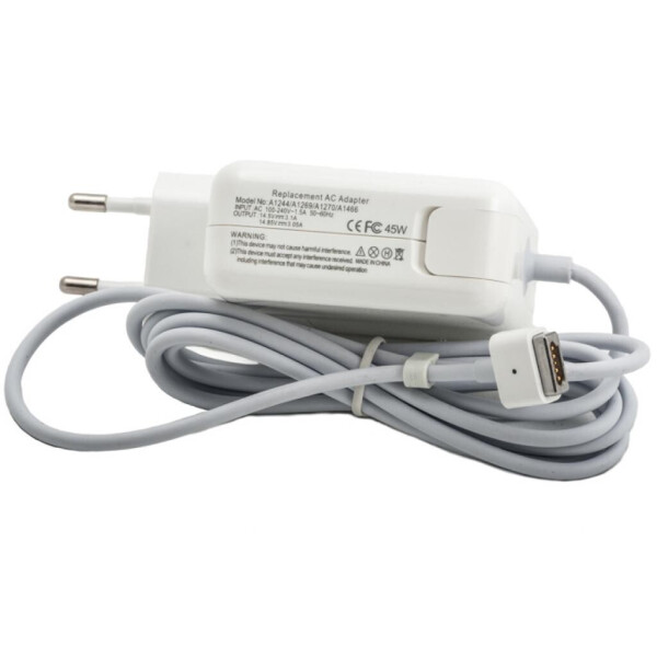 

Блок питания к ноутбуку PowerPlant APPLE 220V, 14.5V 45W 3.1A (Magnet tip) (AP45PMAG)