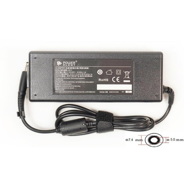 

Блок питания к ноутбуку PowerPlant HP 220V, 18.5V 120W 6.5A (7.4*5.0) (HP120E7450)