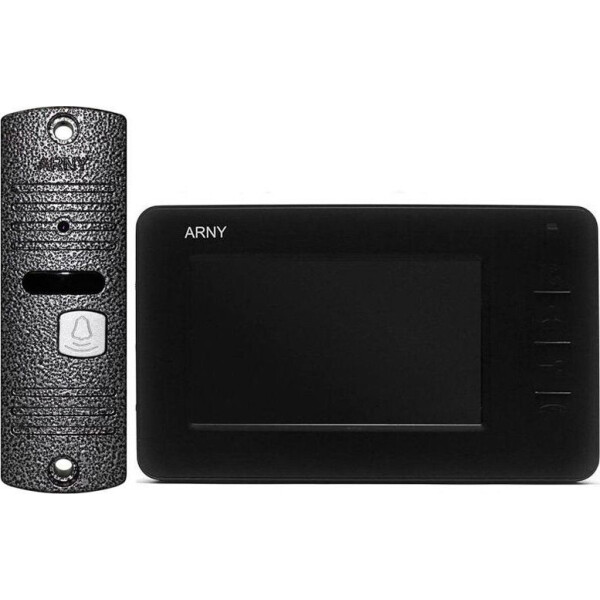 

Комплект видеодомофона ARNY AVD-7006 Black / Silver