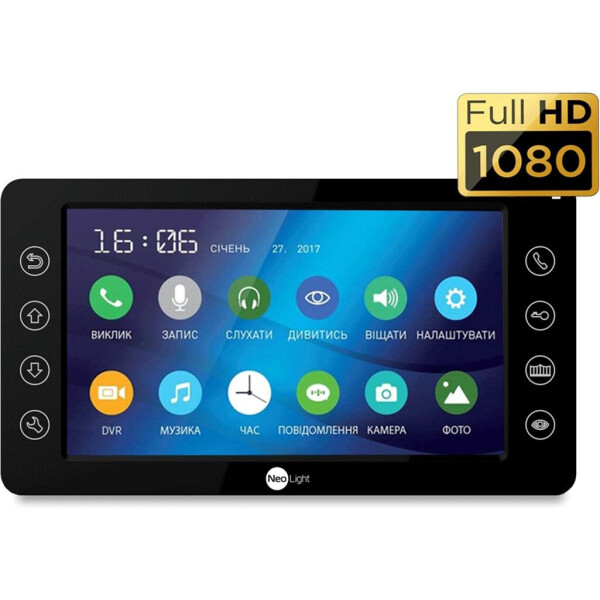 

Видеодомофон Neolight Kappa+HD Black