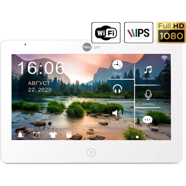 

Видеодомофон Neolight Mezzo HD WF White