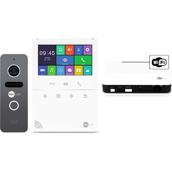 

Комплект видеодомофона Neolight Tetta+ WiFi Box Graphite
