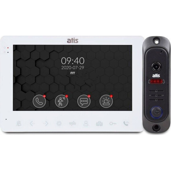 

Комплект видеодомофона Atis AD-780MW Kit box