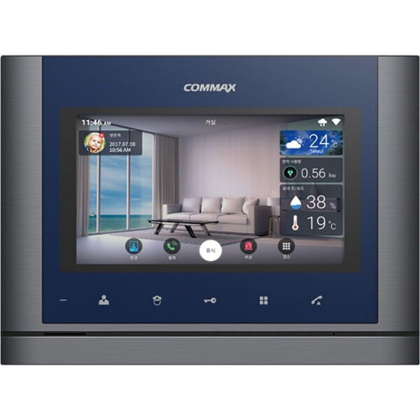 

IP видеодомофон Commax CIOT-700M Blue