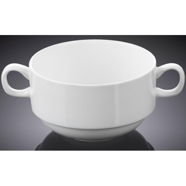 

Набор 4 бульонницы Stella 300мл с двумя ручками, фарфор Wilmax EG-WL-991025