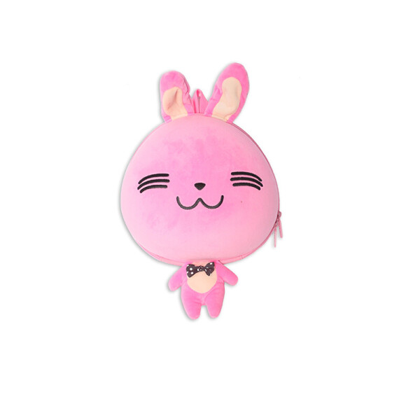 

Детский рюкзак SuperCute в виде зайчика розовый
