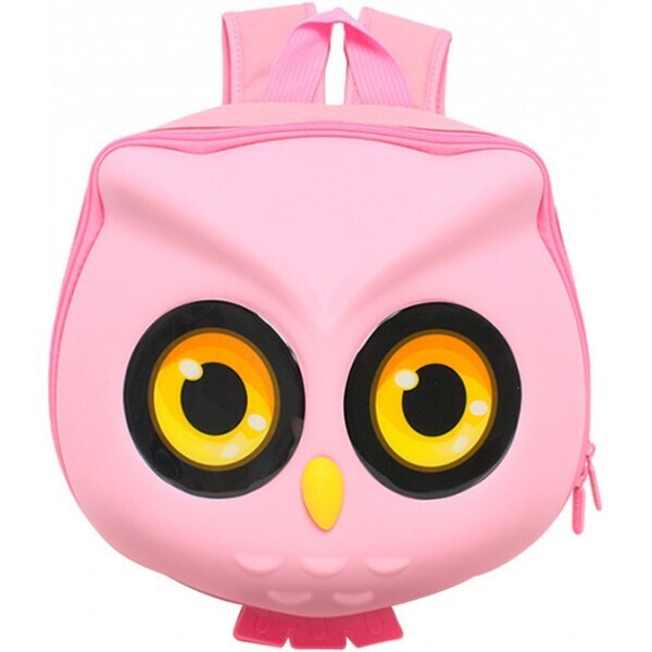 

Детский рюкзак SuperCute в виде совы розовый