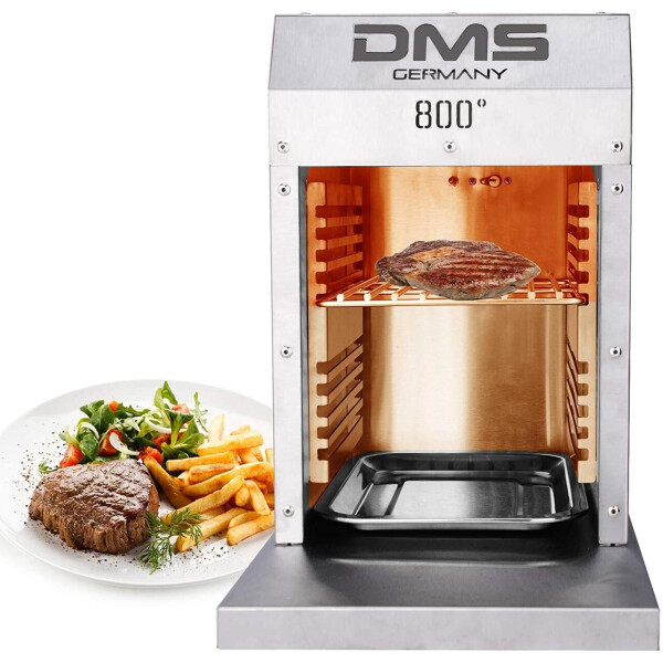 

Газовый гриль DMS Beef Maker из нержавеющей стали до 800 °C