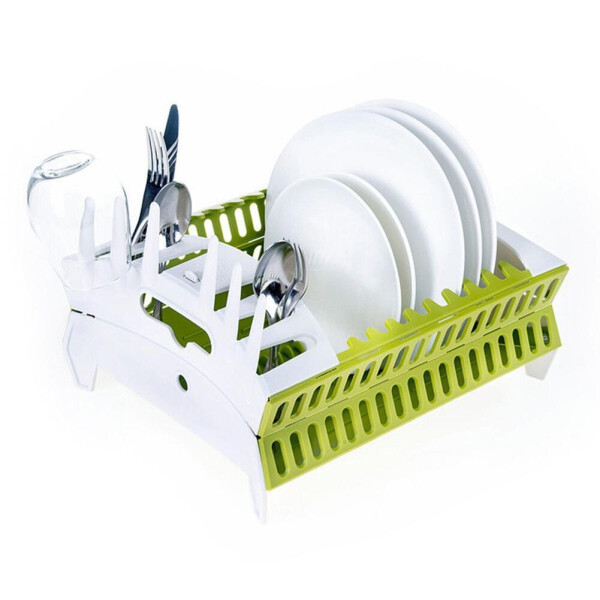 

Органайзер для посуды Compact Dish Rack Складная сушилка для посуды