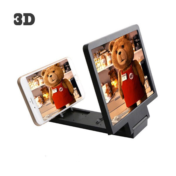 

3D Увеличитель экрана для телефона смартфона Enlarged Screen Black (584914)