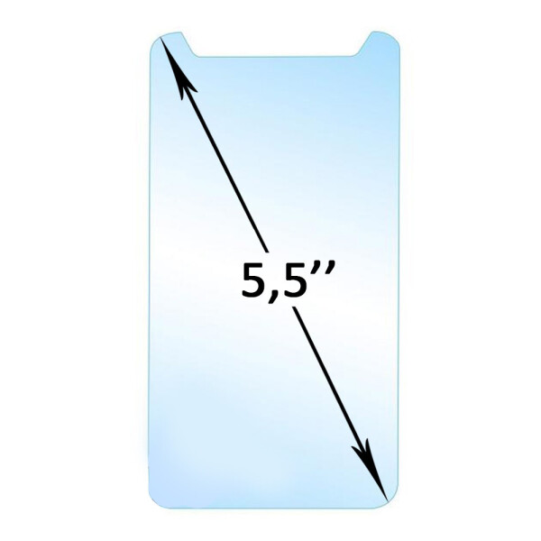 

Защитное стекло 2.5D Универсальное 5'5