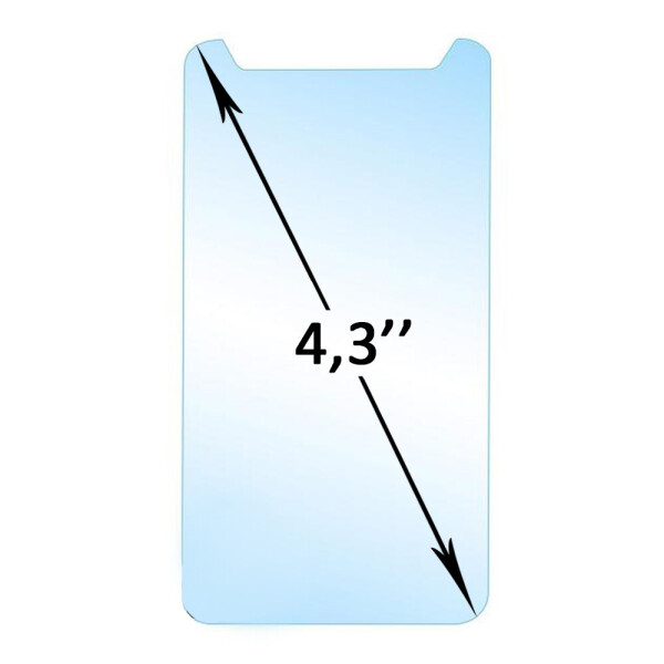 

Защитное стекло 2.5D Универсальное 4'3
