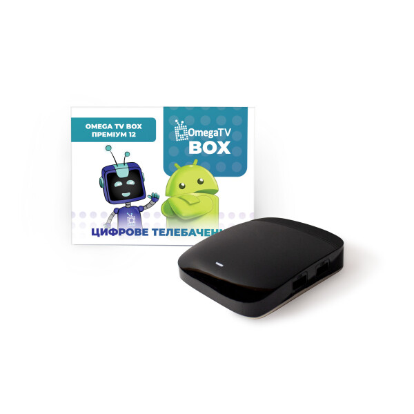 

Медиаплеер Omega TV Box Премиум 12"