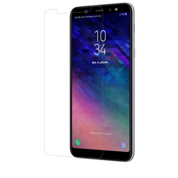 

Защитное стекло 2.5D (Отступ от края 2мм) для Samsung A6 Plus 2018