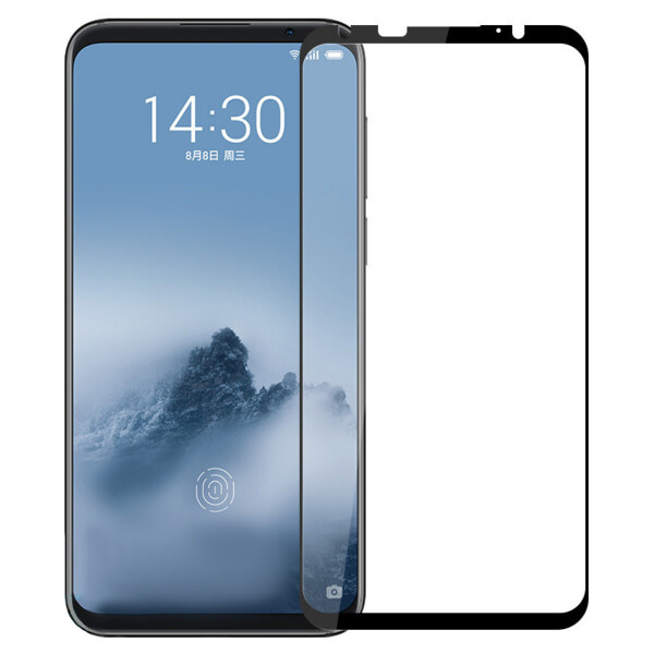 

Защитное стекло Silk Print для Meizu 16 / 16X Black