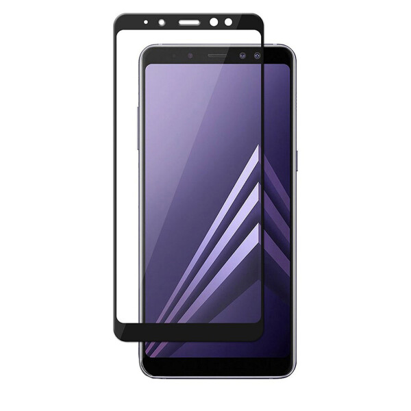 

Защитное стекло Full Glue для Samsung A8 Plus / A730 2018 Black