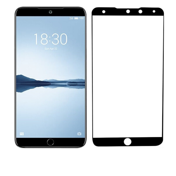 

Защитное стекло Silk Print для Meizu M15 Black
