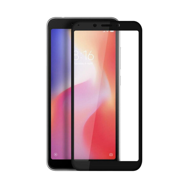 

Защитное стекло Full Glue для Xiaomi Redmi 6 / 6A Black