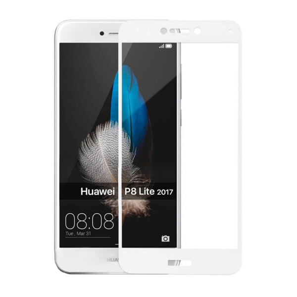 

Защитное стекло Full Glue для HUAWEI P8 Lite 2017 White