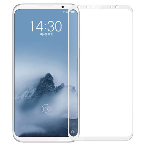 

Защитное стекло Silk Print для Meizu 16 / 16X White