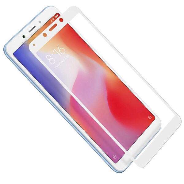 

Защитное стекло Full Glue для Xiaomi Redmi 6 / 6A White