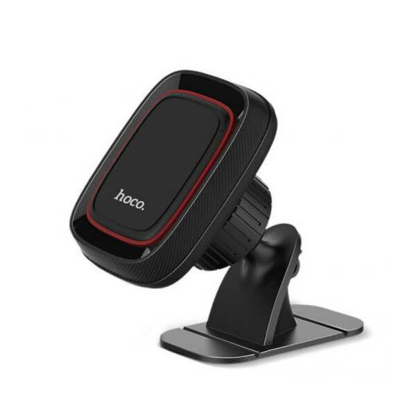 

Автодержатель для телефона Hoco CA24 Lotto series magnetic automotive center adsorbed holder Black