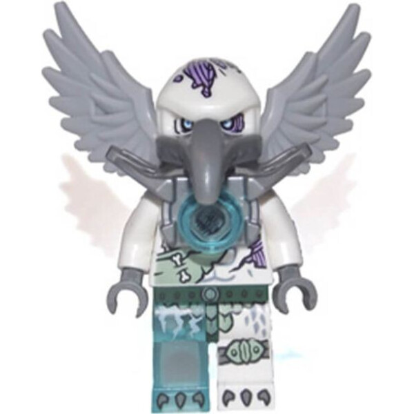 LEGO Legends Of Chima Voom Voom - Flat Silver Armor (loc082-used)
