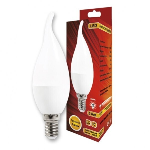 

Лампа светодиодная F-plus C37L Свеча на ветру 6W 4000K E14 IC (C37L-6W-4000K-E14-IC)