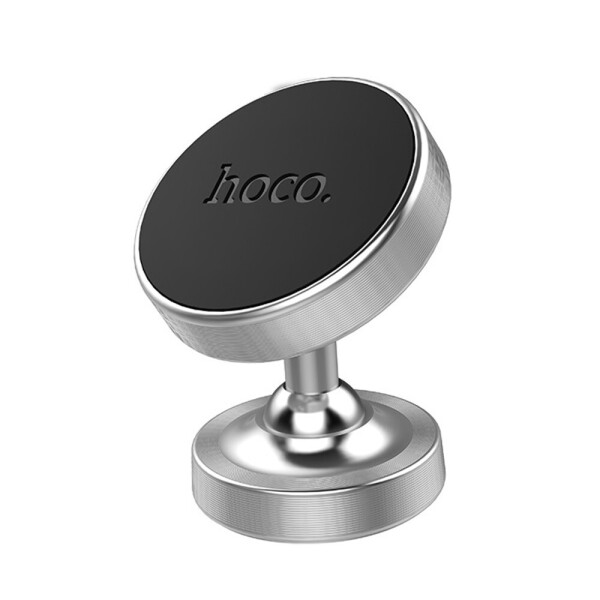 

Автодержатель для телефона Hoco CA36 Plus Dashboard metal magnetic in-car holder Silver