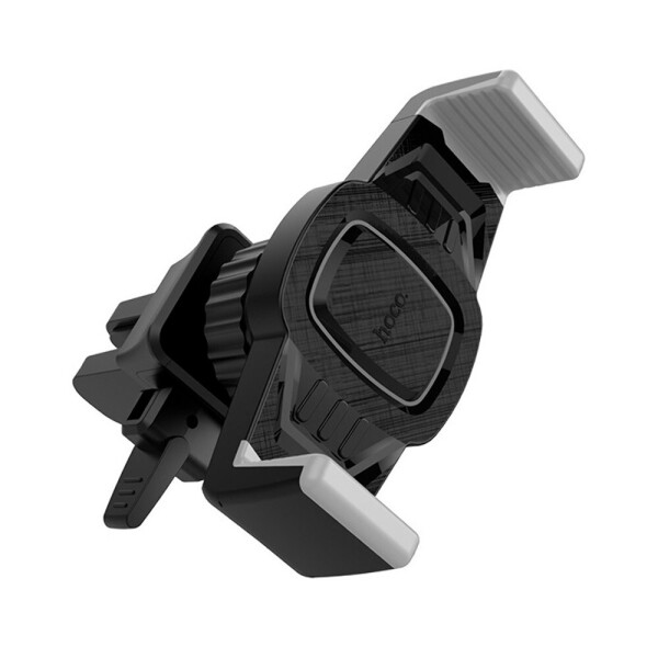 

Автодержатель для телефона Hoco CA38 Platinum sharp air outlet in-car holder Black & Grey