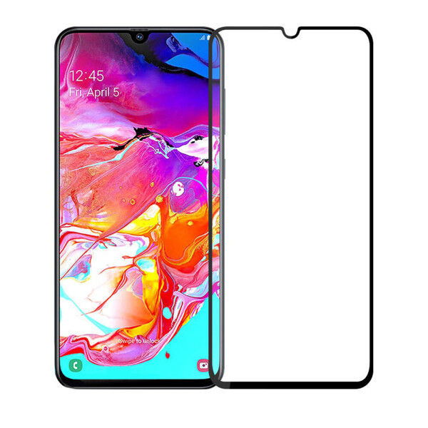 

Защитное стекло 5D для Samsung A70 Black