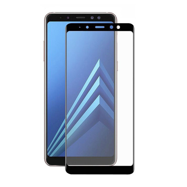 

Защитное стекло 5D для Samsung A8 / A530 2018 Black