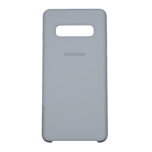 

Панель Silicone Case Original для Samsung S10 Plus Белый