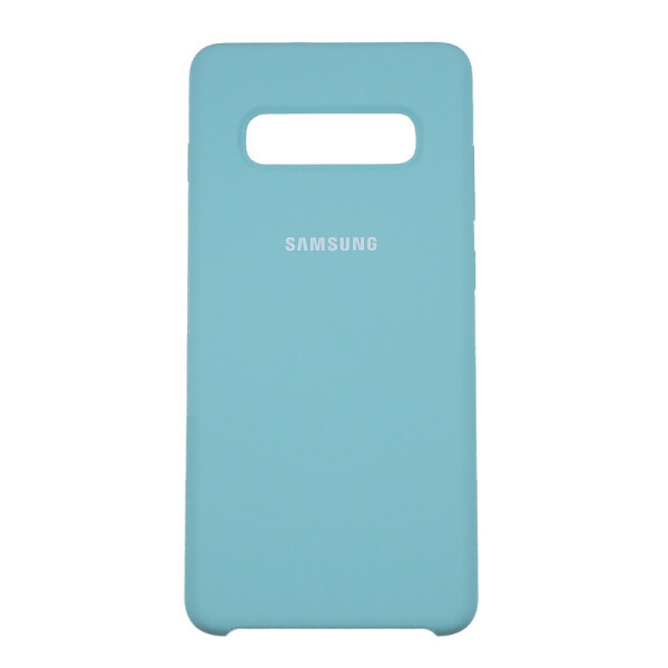

Панель Silicone Case Original для Samsung S10 Plus Мятный