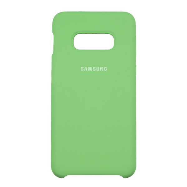 

Панель Silicone Case Original для Samsung S10e Зеленый чай