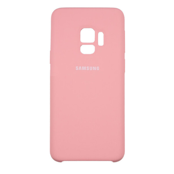 

Панель Silicone Case Original для Samsung S9 Светло-розовый