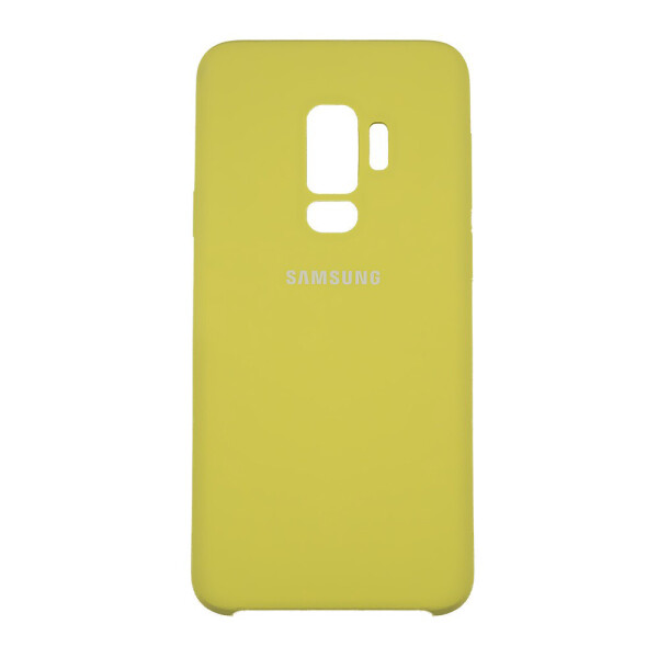 

Панель Silicone Case Original для Samsung S9 Plus Бледно-желтый