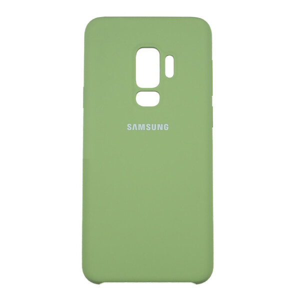 

Панель Silicone Case Original для Samsung S9 Plus Зеленый чай