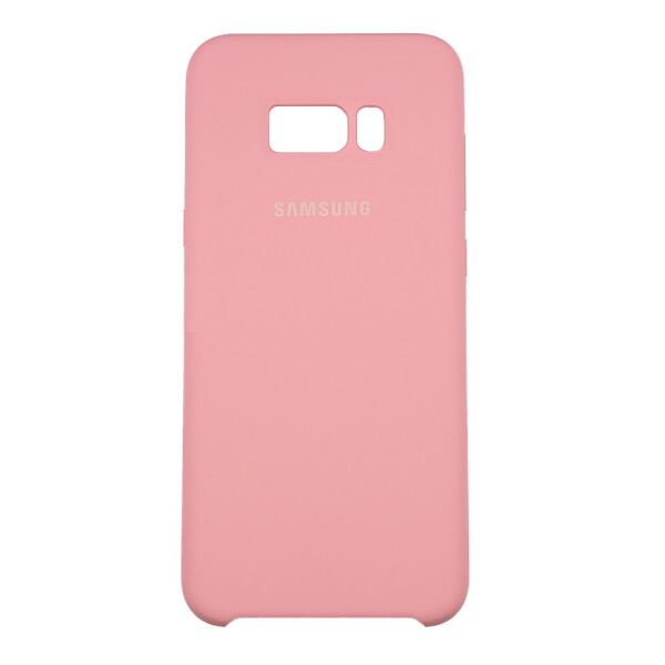 

Панель Silicone Case Original для Samsung S8 Plus Светло-розовый