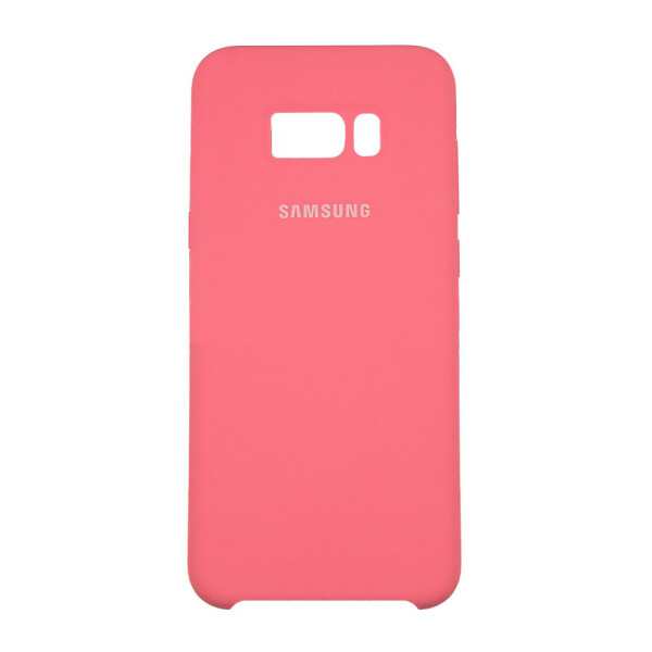 

Панель Silicone Case Original для Samsung S8 Plus Розовый