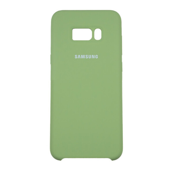

Панель Silicone Case Original для Samsung S8 Plus Зеленый чай