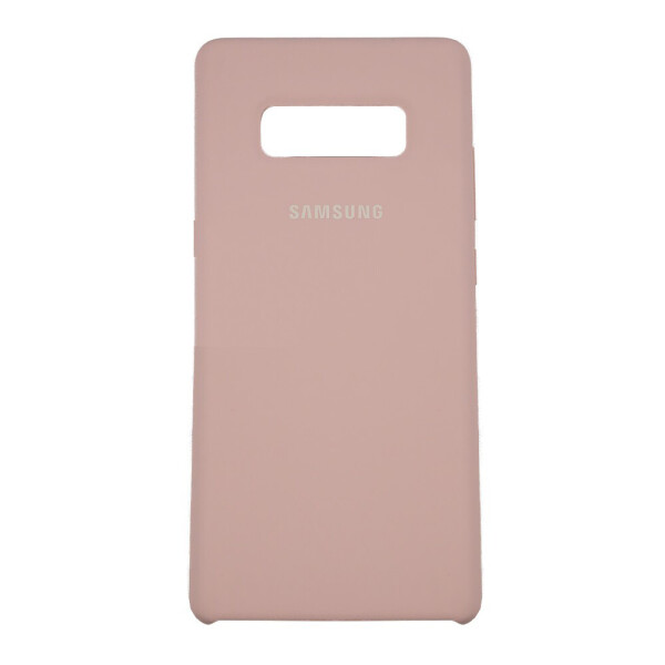 

Панель Silicone Case Original для Samsung Note 8 Бледно-розовый