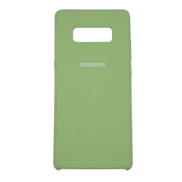 

Панель Silicone Case Original для Samsung Note 8 Зеленый чай