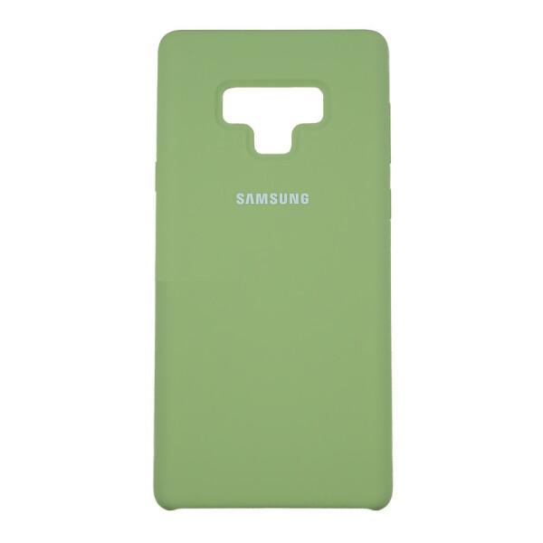 

Панель Silicone Case Original для Samsung Note 9 Зеленый чай