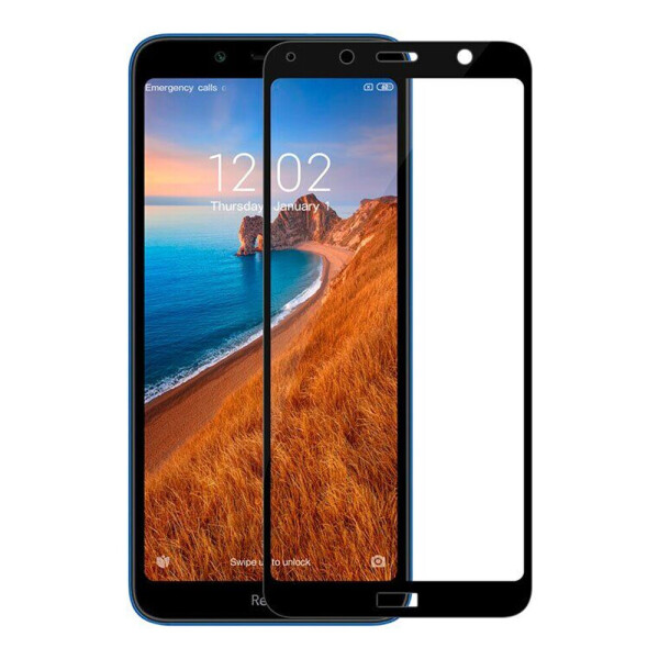 

Защитное стекло Full Glue для Xiaomi Redmi 7A Black