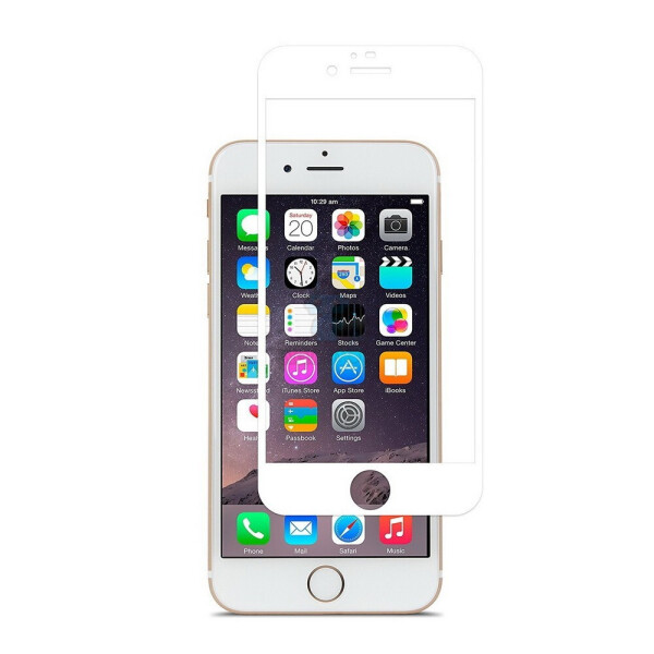 

Защитное стекло Matte для iPhone 6 / 6S Plus White