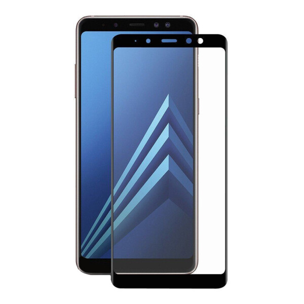 

Защитное стекло 5D для Samsung A8 Plus / A730 2018 Black