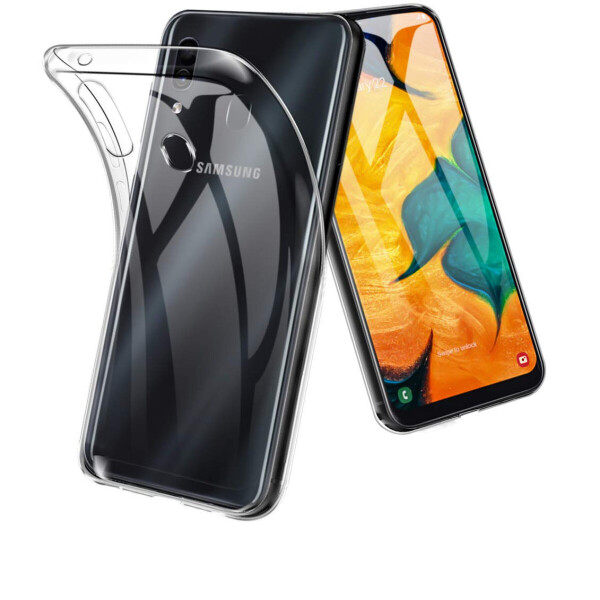 

Панель Silicone Slim Case для Samsung A20 Прозрачный
