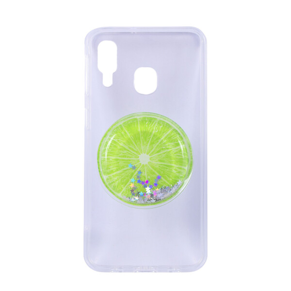 

Панель Fruit 3D Samsung A40 Лайм